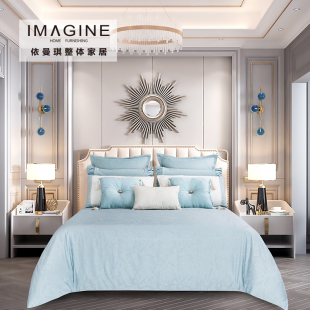 定制床品 床上用品样板房贡缎床品多件套 轻奢法式 依曼琪