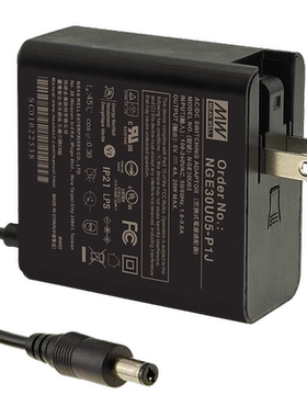 NGE30I/30U-P1J电源适配器30W 5/9/12/15/18/24/48V 壁挂可换插头