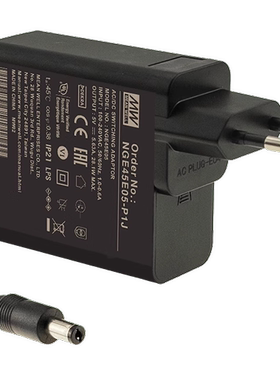 NGE45I/45U-P1J电源适配器45W 5/9/12/15/18/24/48V 壁挂可换插头