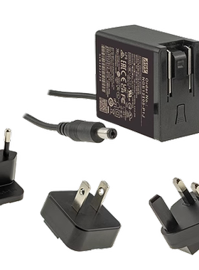 NGE12I/12U-P1J电源适配器 18W 5/9/12/15/18/24V 壁挂式可换插头