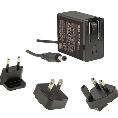 NGE12I/12U-P1J电源适配器 18W 5/9/12/15/18/24V 壁挂式可换插头