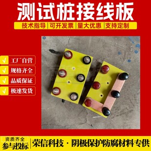 6位8位10位接线柱铜连接片接线端子 阴极保护测试桩环氧接线板