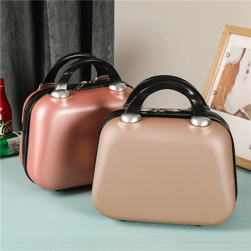 Портативный чемодан, портативная коробка, маленький милый ящик для хранения, 14 дюймов