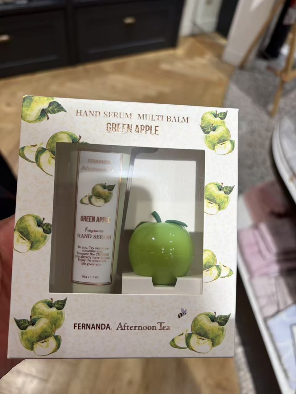 日本afternoon tea下午茶限定苹果护手霜唇膏身体乳香氛身体油图片
