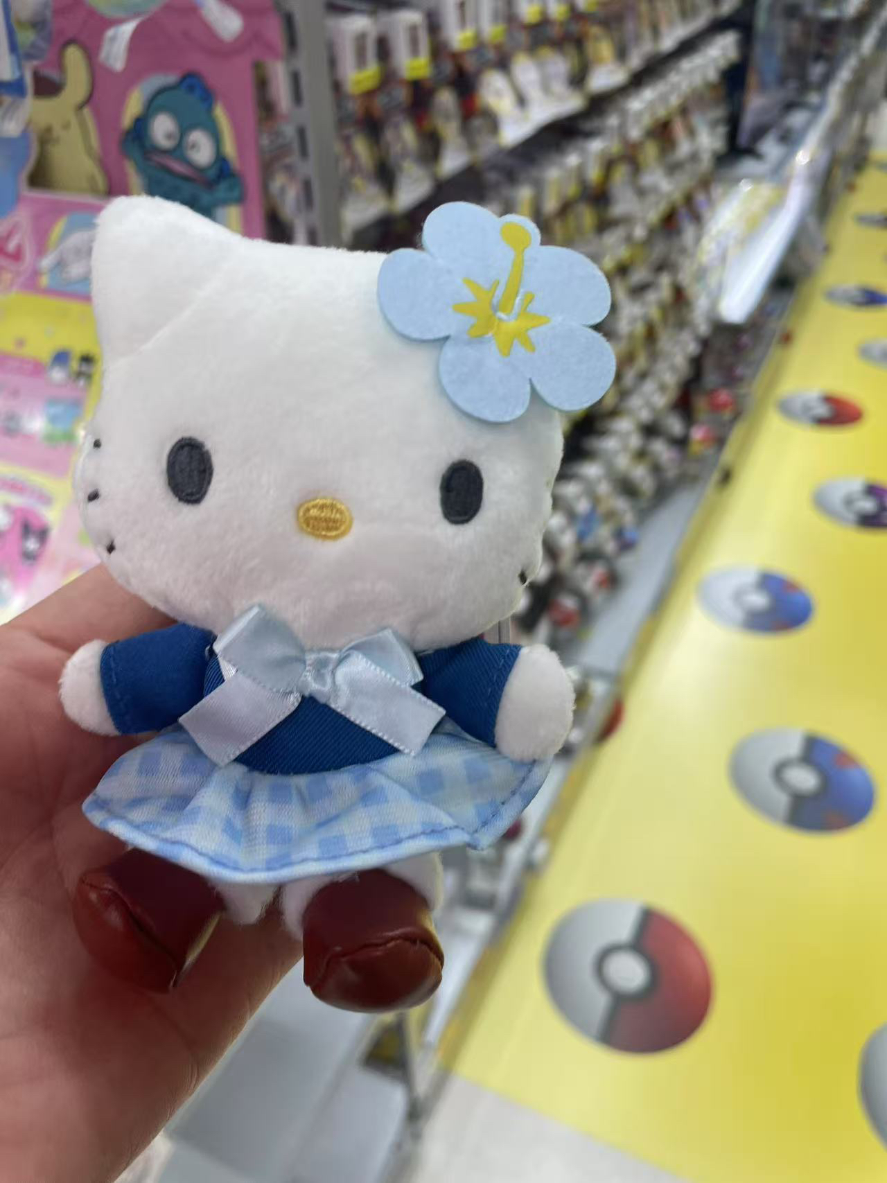 日本三丽鸥NAKAJIMA 50周年炭黑Kitty挂件豹纹挂件奶黄kitty