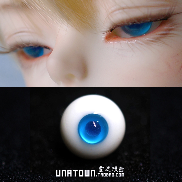 bjdsd娃小虹膜玻璃眼珠1216mm