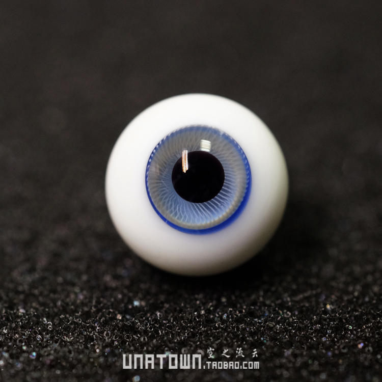现货bjd sd娃娃彩瞳精品玻璃眼珠 幻海蓝10/12/14mm OB11/346分
