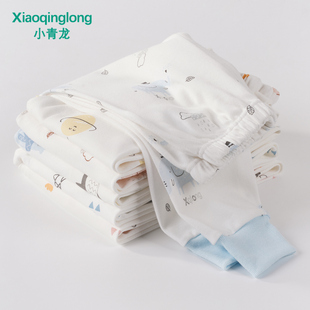 秋冬薄款 单条棉毛裤 保暖裤 长裤 男女童宝宝时尚 小青龙儿童纯棉秋裤