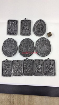 工作室瑞典原色电镀款佛像铁陨石