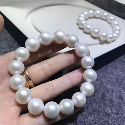 11-12mm微瑕百搭款天然淡水珍珠