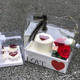 盒diy 蛋糕烘焙花盒花园礼盒折叠手提袋PVC透明包装 花束包装 送礼装
