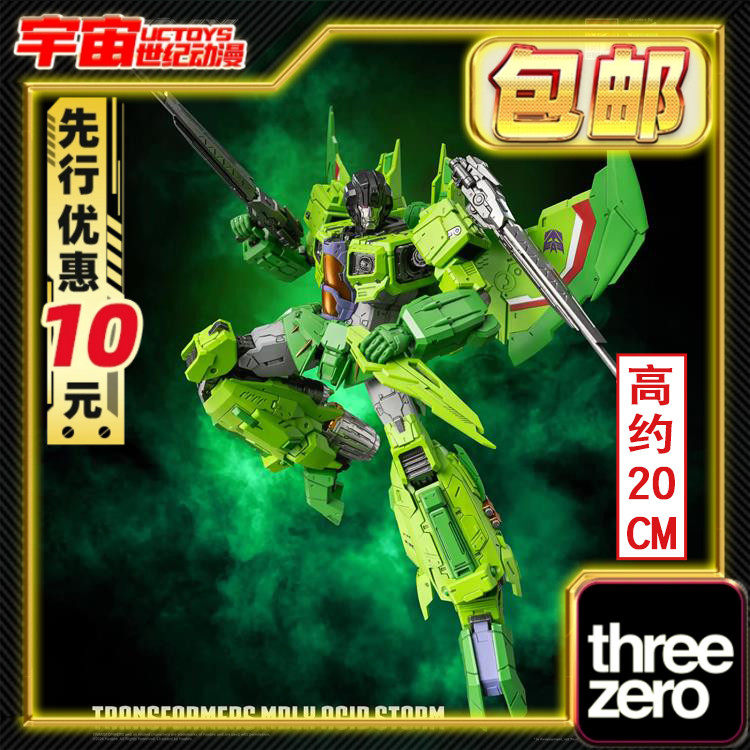 先行预定包邮 Threezero MDLX 变形金刚 硫酸雨 成品模型图片