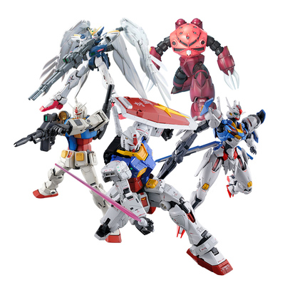 万代正版 HG RG MG PG 高达 拼装模型