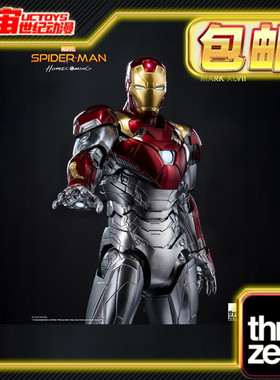 预定包邮 Threezero DLX 1/12 钢铁侠 Mark47 收藏可动手办