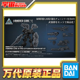 预定 万代 30MM 配件套组 装甲核心境界天火 武器套组 07 拼装