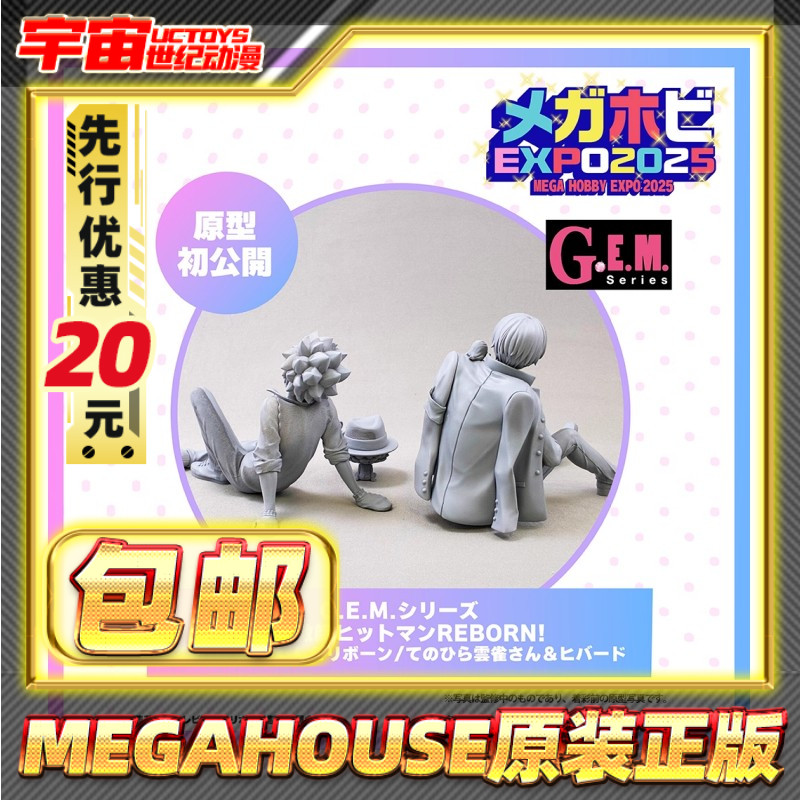 先行预定包邮 MegaHouse GEM 家庭教师 掌中 沢田纲吉 云雀恭弥