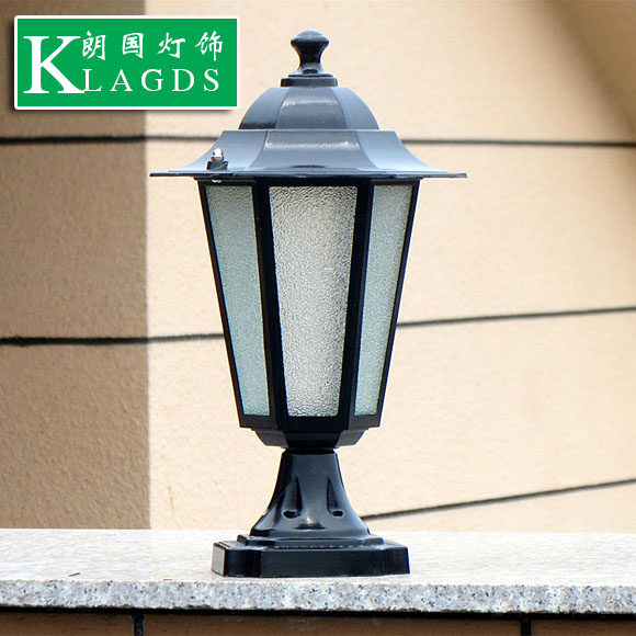 别墅围墙柱子灯 柱头灯 防水室外栏杆围栏灯欧式户外灯庭院门柱灯