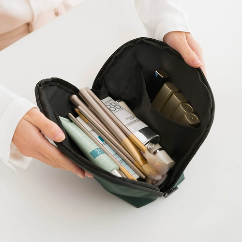 Вместительная и большая косметичка для выхода на улицу, сумка-органайзер, маленькая сумка клатч, в корейском стиле