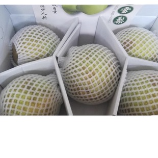 云和雪梨梯田高山大梨6个花开风雪夜果熟深秋时水果礼盒