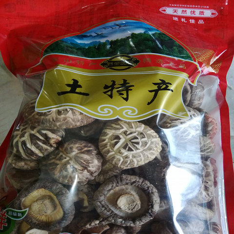 花菇野生香菇花菇丽水梯田农家 特产食用农产品500克食材干货