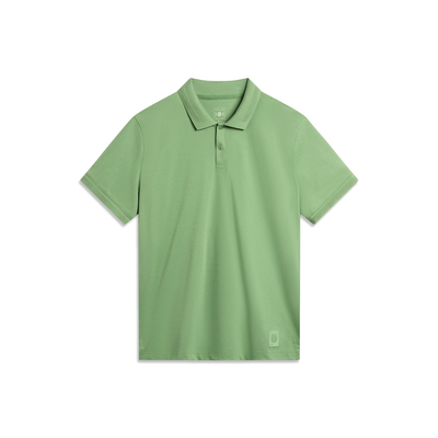 李宁男子夏季新款休闲短袖POLO衫