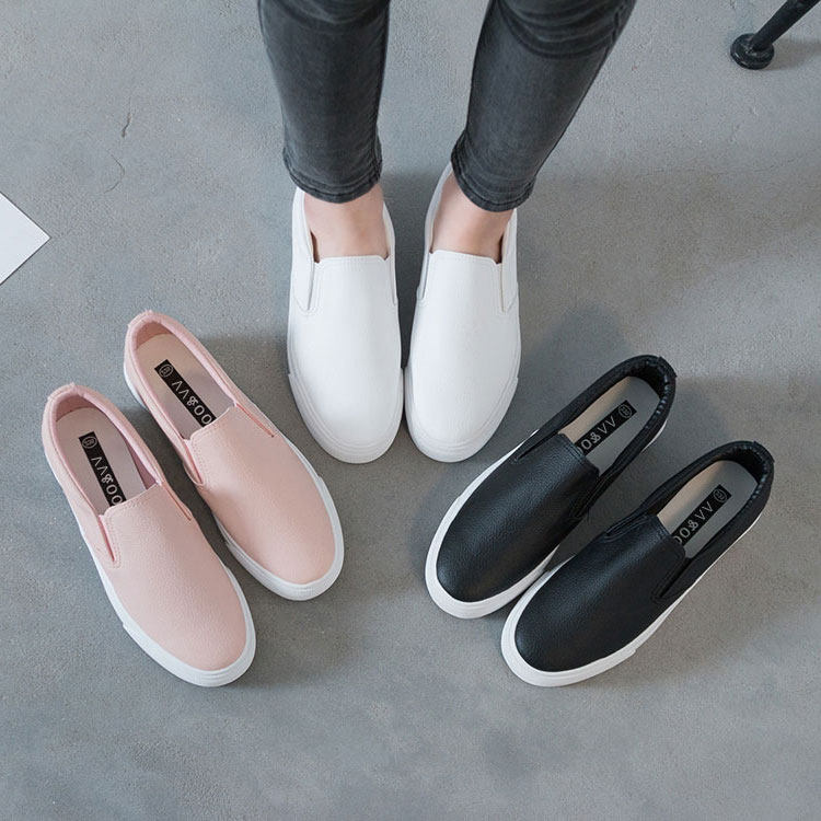 一脚蹬懒人鞋女鞋春季2024新款黑色乐福鞋百搭学生韩版休闲小黑鞋