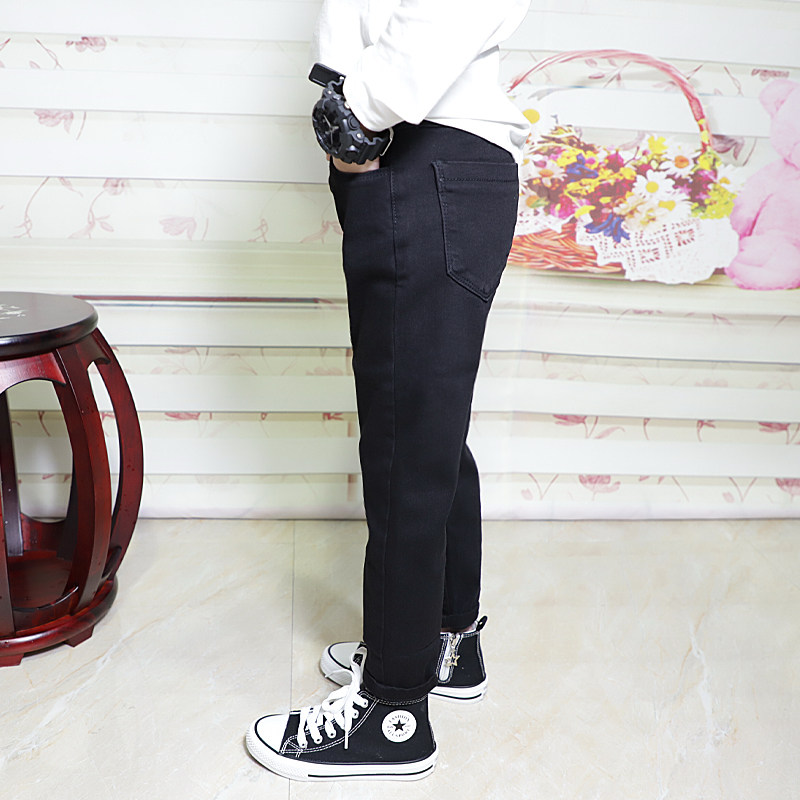 男童牛仔裤2024春秋新款修身小脚瘦版铅笔裤儿童宝宝洋气童装裤子,童装/婴儿装/亲子装,裤子,淘宝优惠券,粉丝福利购,淘宝优惠卷