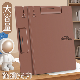 古德6171文件夹A4办公文件收纳夹加厚硬档案夹学生试卷夹子收纳袋单双收纳册资料夹单双夹板夹乐谱夹文件夹子