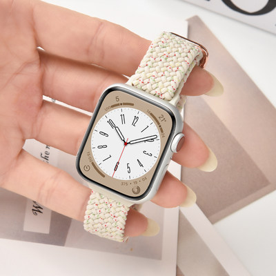 也美适用iwatch9表带苹果s7尼龙