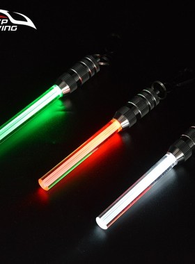 水肺潜水伴潜灯SMB象拔灯水下照明灯LED闪烁荧光棒夜潜尾灯QD-900