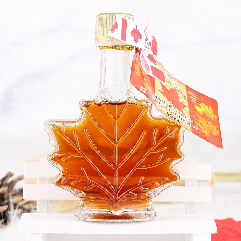 加拿大老品牌进口A级 天然枫树糖浆无白砂糖甜品配餐烘焙100ml