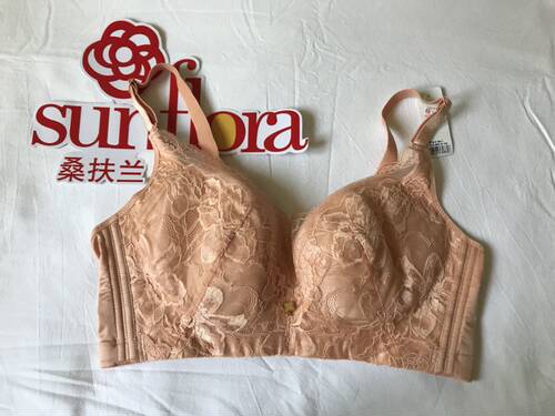 无钢托侧收聚拢型文胸大罩杯