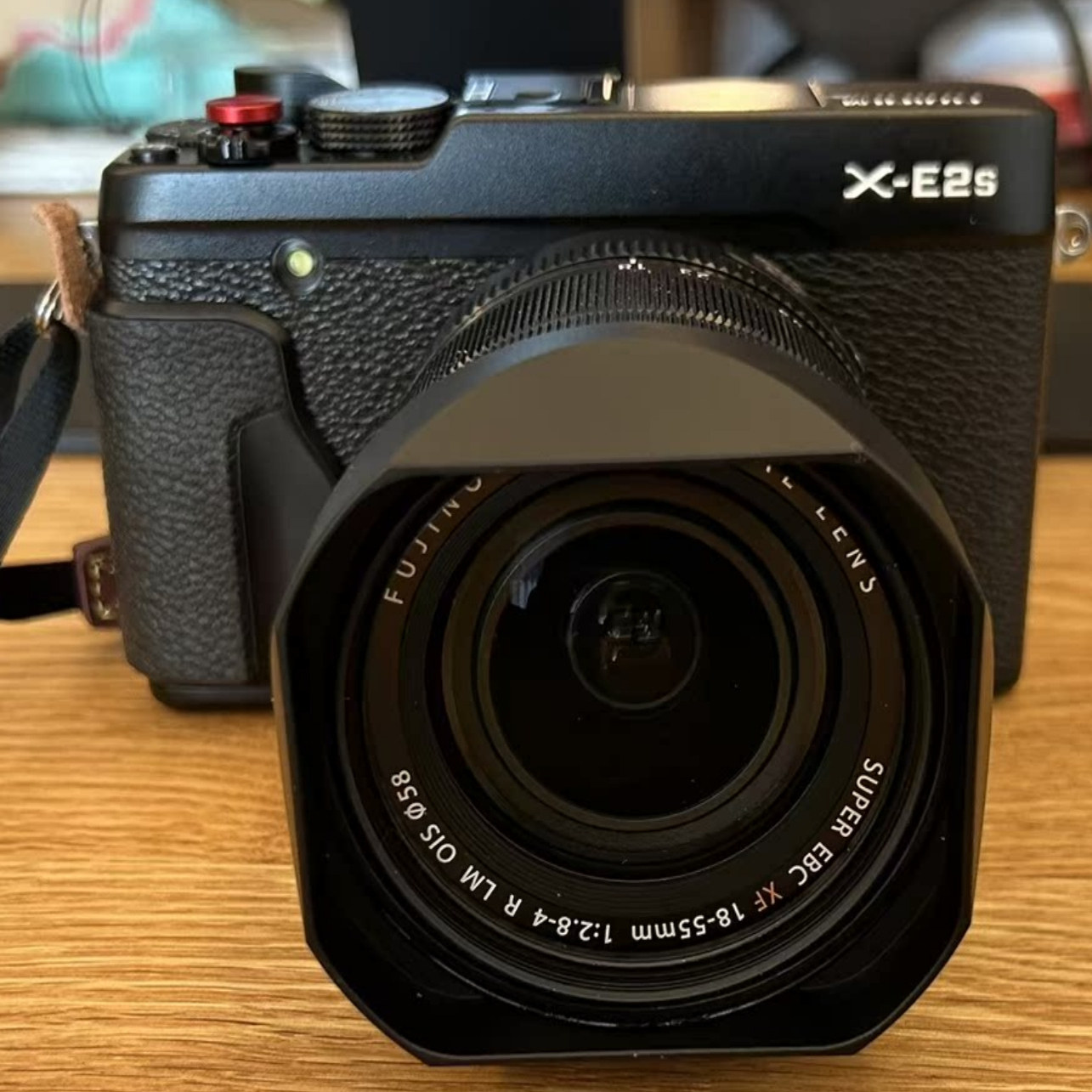 新款金属适用于富士XF 18-55mm f2.8-4 R LM OIS镜头 遮光罩