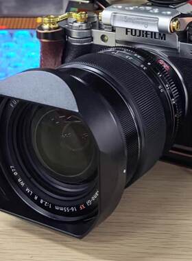 新款金属富士16-55镜头 XF16-55mmF2.8 R LM WR 一代遮光罩