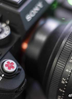 个性创意适用于尼康索尼a7cMSR3A6500A9佳能EOS rs快门按钮粘贴式