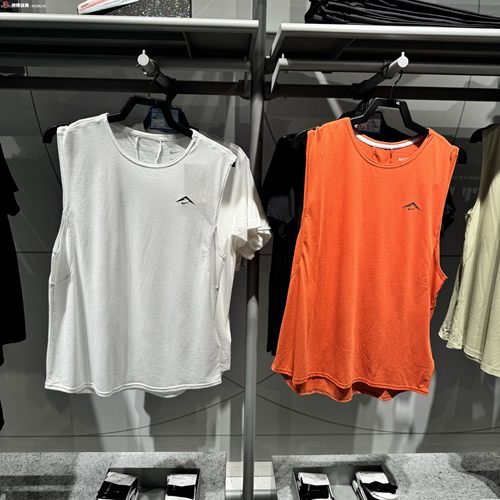 正品NIKE耐克 Solar Chase Dri-FIT男子速干无袖跑步背心 FN3310