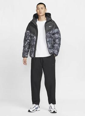 Nike耐克WINDRUNNER风行者系列男防风拒水连帽羽绒夹克HQ4184