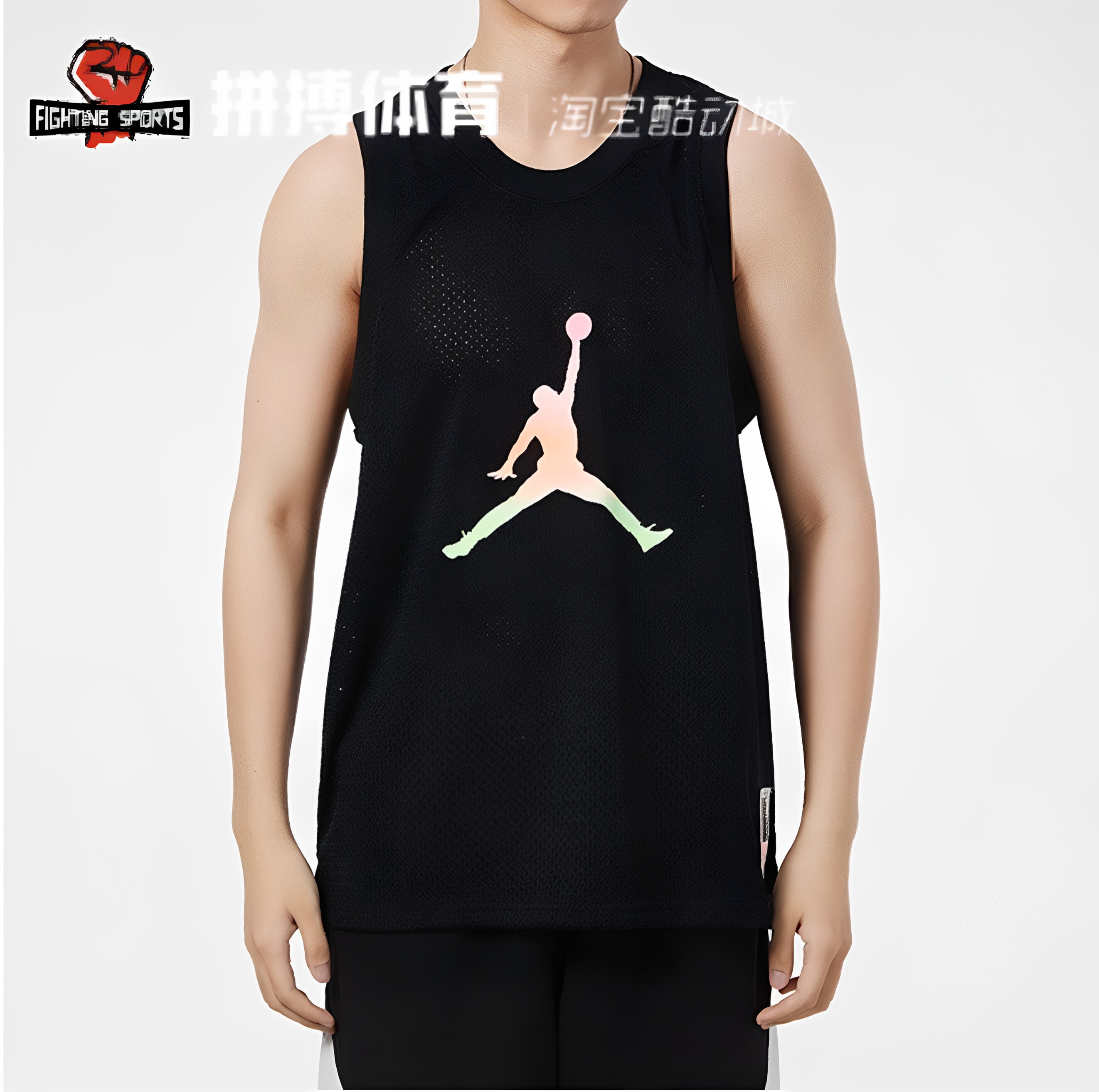 NIKE耐克健身运动跑步篮球背心透气运动服男子无袖日常CZ4860-010
