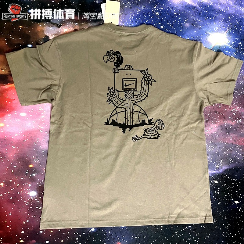 Nike耐克短袖男子秃鹫卡通