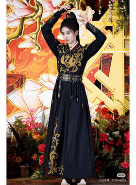 白鹿李佩仪唐宫奇案同款影视剧侠女武打武术演出服唐朝唐制汉服女