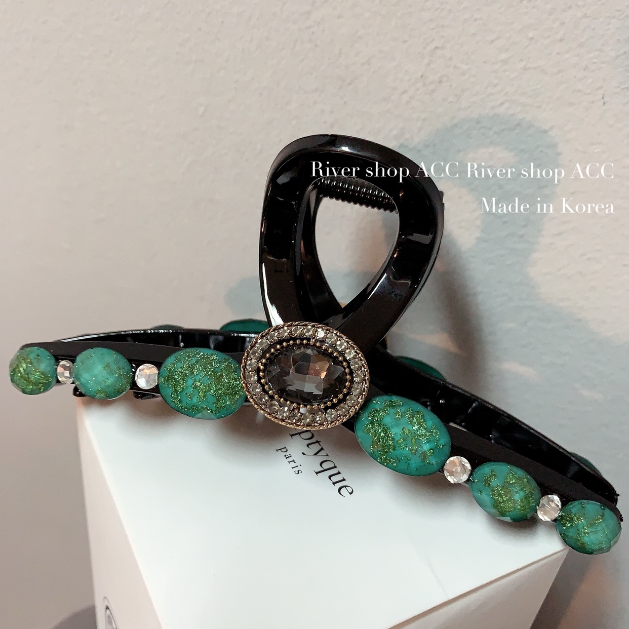 13cm金箔龟面琉璃【抓夹】韩国东大门进口发夹发卡发抓夹子