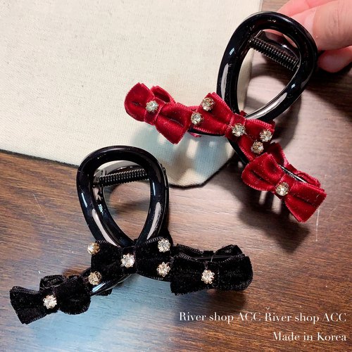 8cm小蝴蝶结【抓夹】韩国发饰中号鲨鱼夹