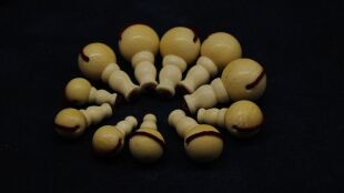 【藏传老猛犸】佛头 三通 佛塔赠送 非 配饰 菩提 天铁 天珠