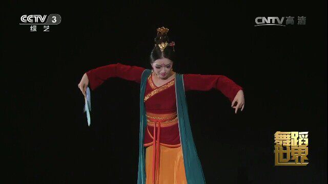 舞蹈演出服饰桃李杯女子独舞秋风词民族舞台服装桃李杯