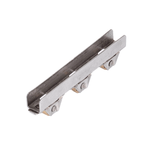 顶谷4只8mm玻璃移门滑轮不锈钢铜轮展柜推拉门滚轮书柜橱柜玻璃门