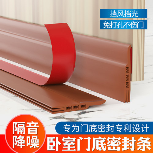 顶谷木门缝门底密封条防风条房门隔音条防盗门挡风条门缝贴挡水条 - 封面