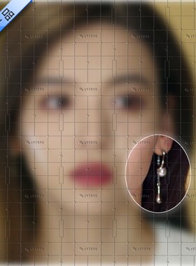 危险的她第二季乔薇欧可倪尤靖茹明星同款耳环耳饰珠子长款新款