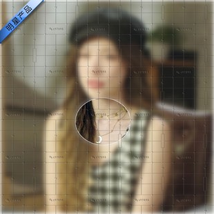 再见已是白月光周棉戴燕妮同款五角星月牙月亮个性项链气质项饰