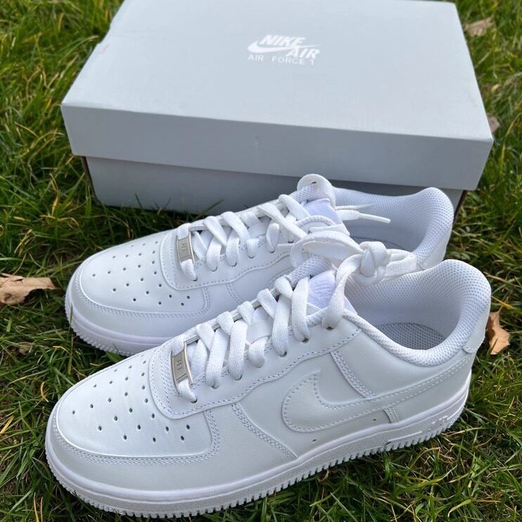 耐克Nike Air Force1AF1纯白空军一号男女低帮经典板鞋DD8959-100