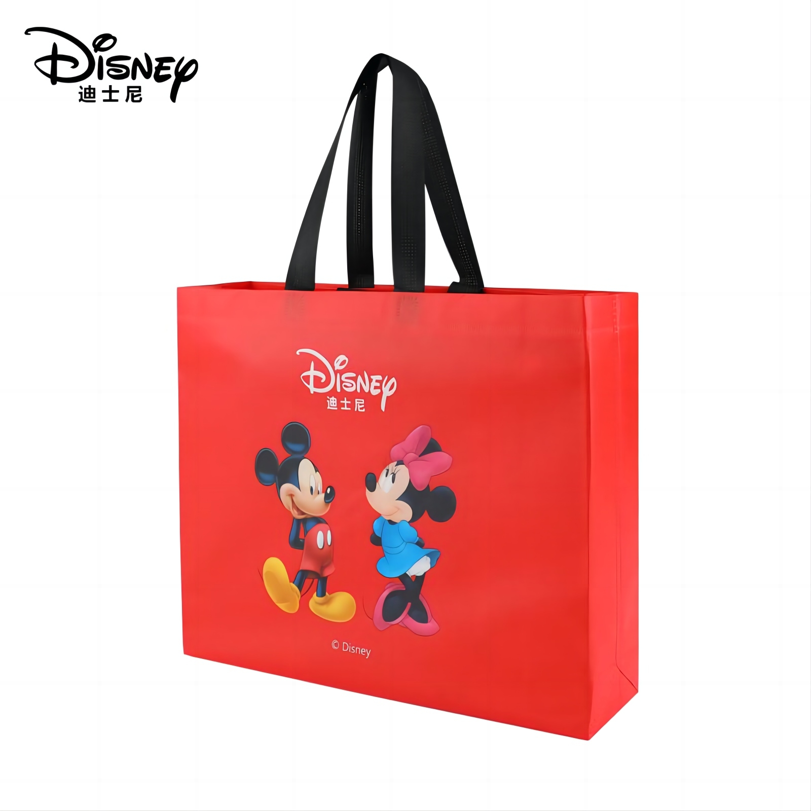迪士尼礼品袋童装手提袋精美包装袋大号品牌购物袋装羽绒服